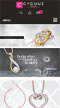 Mobile Screenshot of cygnusjewellery.com